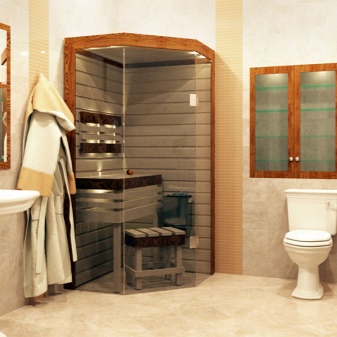 Φινλανδική μίνι σάουνα για διαμερίσματα