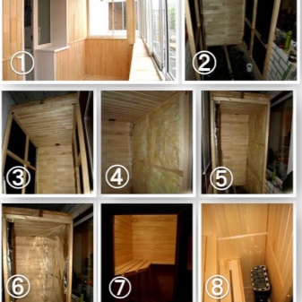 Στάδια κατασκευής μιας σπιτικής σάουνας στο μπαλκόνι
