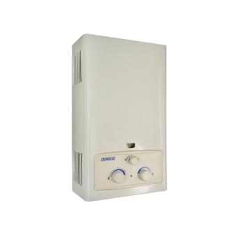 Gas varmvattenberedare med automatisk tändning