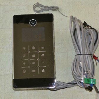 Unité de commande de la douche