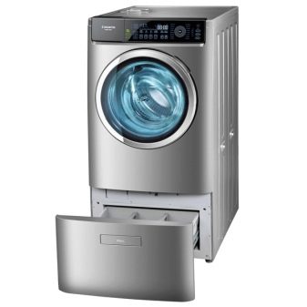 Washing machine with drying