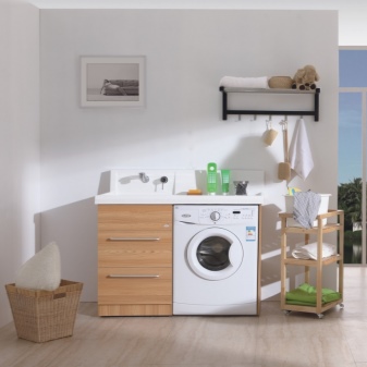 Machine à laver sous le plan de travail