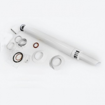 Коаксиален въздуховод за газова колона