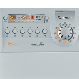 Ovládací panel pračky Candy