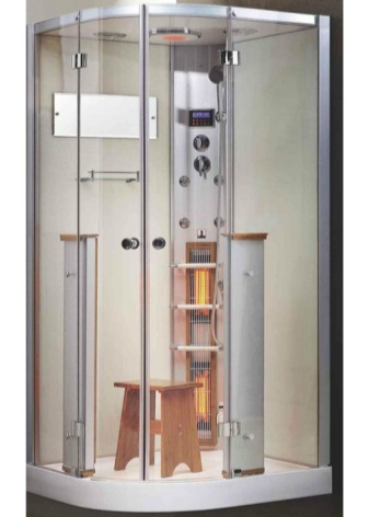 Duschkabine mit türkischem Bad