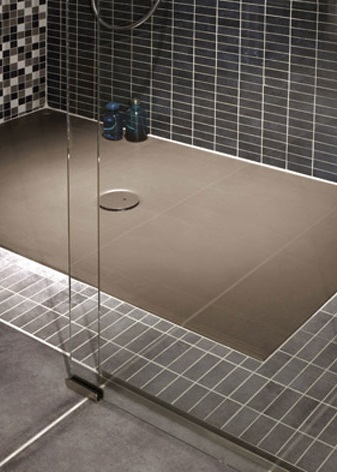 Prefabricated shower tray