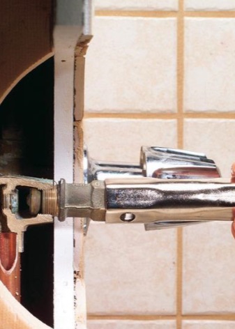 Mezclador de ducha empotrado