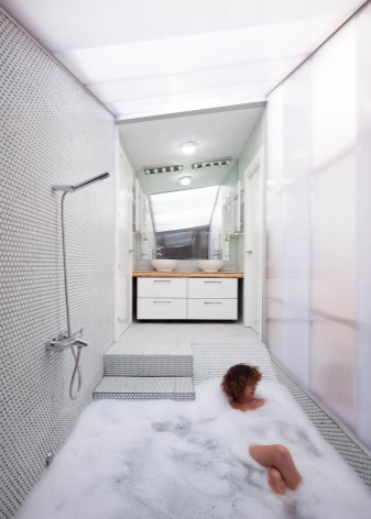 Mezclador de ducha de pared