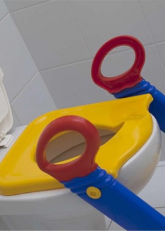 Csatlakoztatható gyermek WC-létra hegye