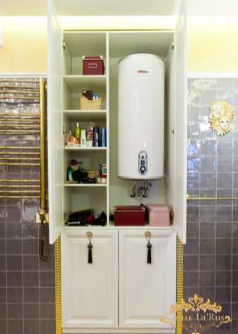 Bojler a fürdőszobában