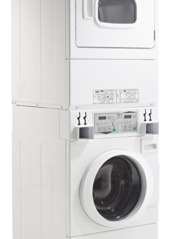 Washing machine with dryer