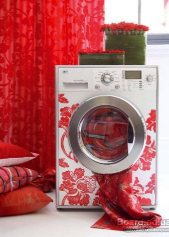 pračka v interiéru