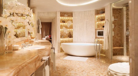 Looduslik kivi vannitoas ja tualettruumis