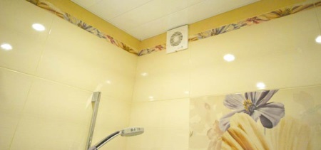 Ventilatsioon vannitoas - ventilaator