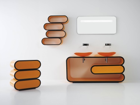 Moderne badkamermeubels