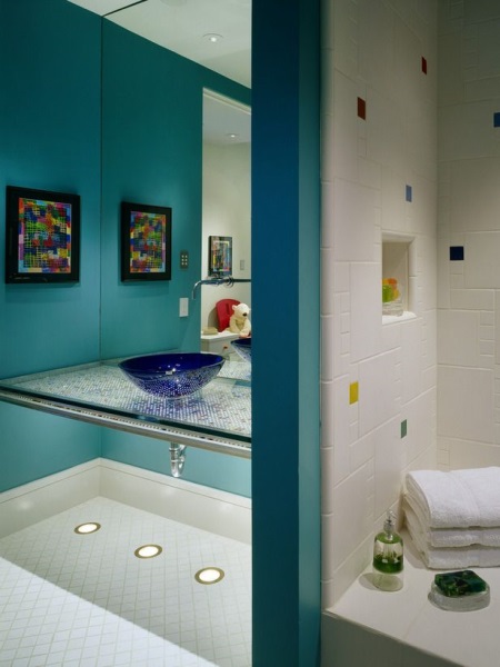 Accesorii în baie într-o hruschevka