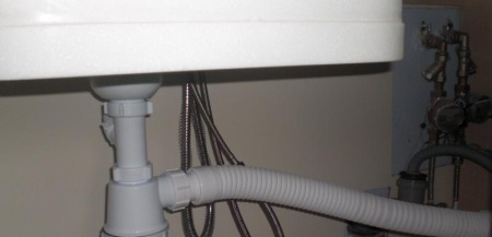 Conexión de aguas residuales de la bañera de hidromasaje