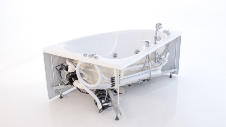 Conexión de agua de la bañera de hidromasaje