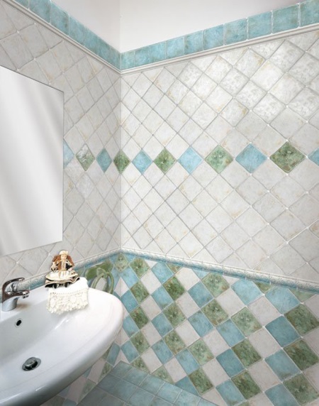 Диагонален метод на облицоване