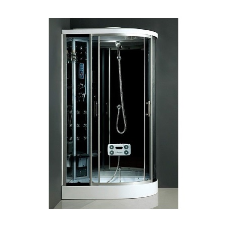 Unregelmäßige Duschkabine