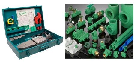 polypropylene pipe kit