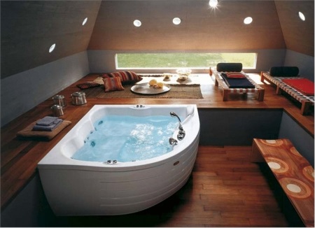 Kylpyamme, jossa on vesihieronta