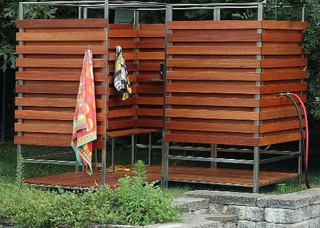 Dusch med omklädningsrum