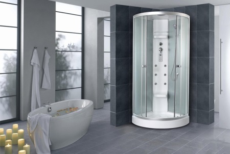 Saunafunktsiooniga dušikabiin