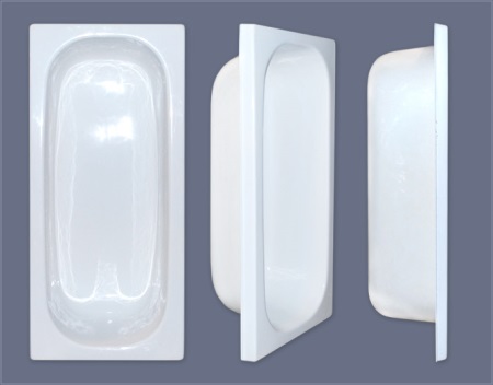 Akrilo vonios įdėklas