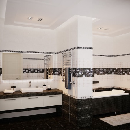 Keramične ploščice v kopalnici