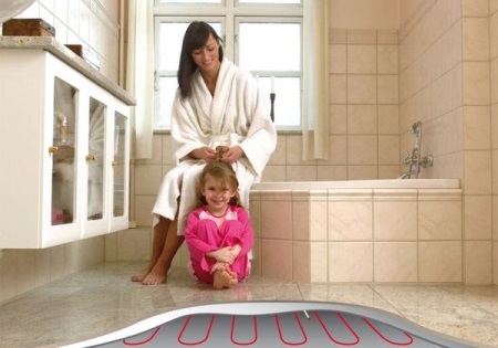 Talno ogrevanje v kopalnici