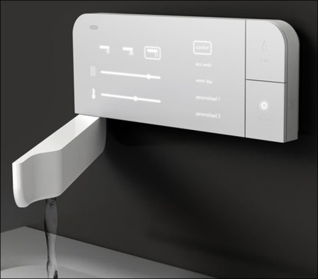 Смесител на бъдещето за вашата вана. 