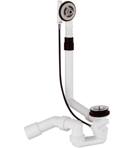 Automatic overflow drain