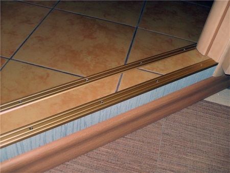 Vannas istabas durvju slieksnis