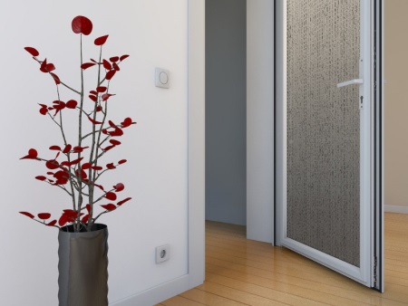 Metāla vannas istabas durvis