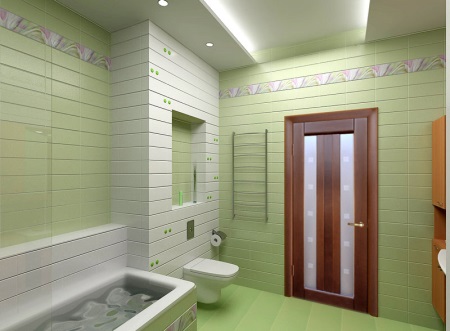 PVC plastmasas koka durvis