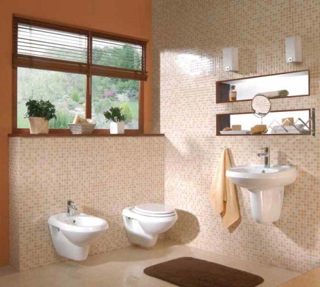 Биде за окачване на стена