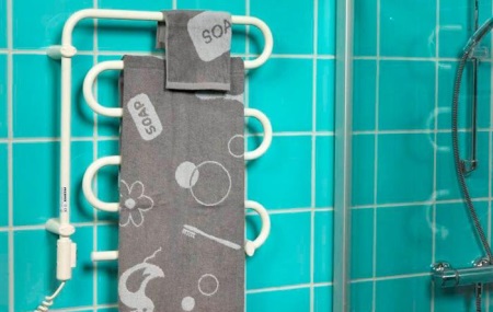 Електрически държач за кърпи в банята