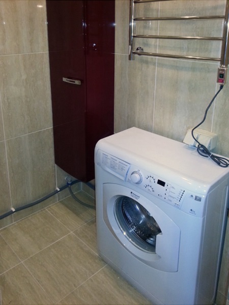 Изключена релса за кърпи