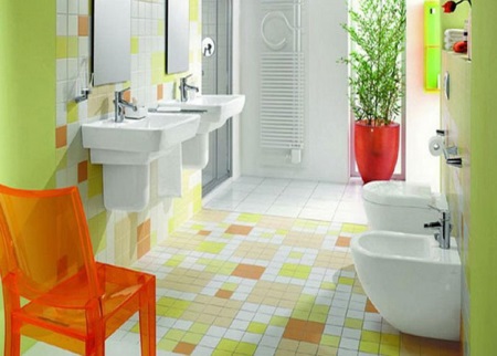 Művészi csempefektetés