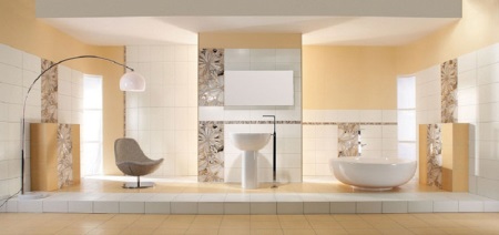 Függőleges csempe elrendezés