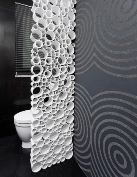 Criblage en tuyaux de plastique