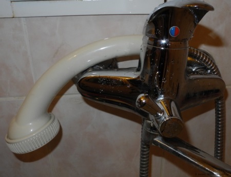 Алексиев взема душ у дома