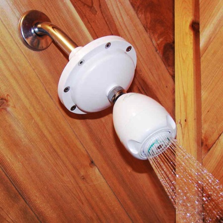 Fast handhållet duschhuvud