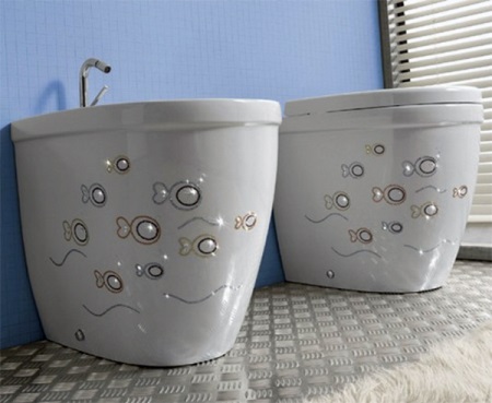 Skötsel av toaletter och bidéer