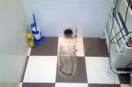 Yta förberedd för installation