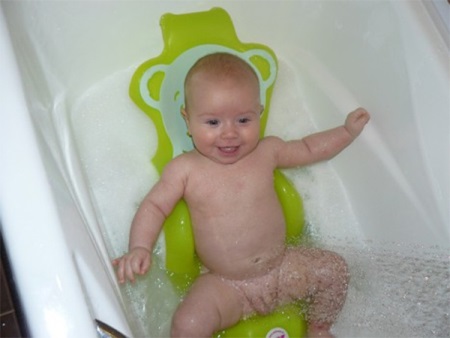 Krympningsdusch för de små.