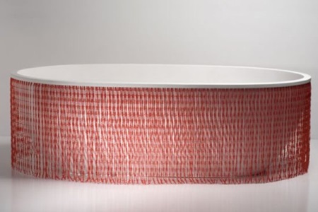 Baignoire éclairée