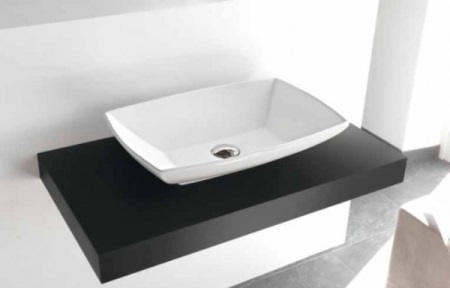 Bacia quadrada Lily pad