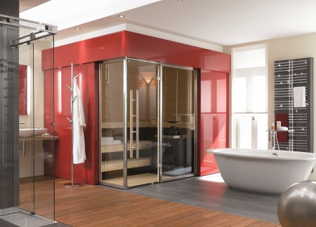 プレハブ式サウナ